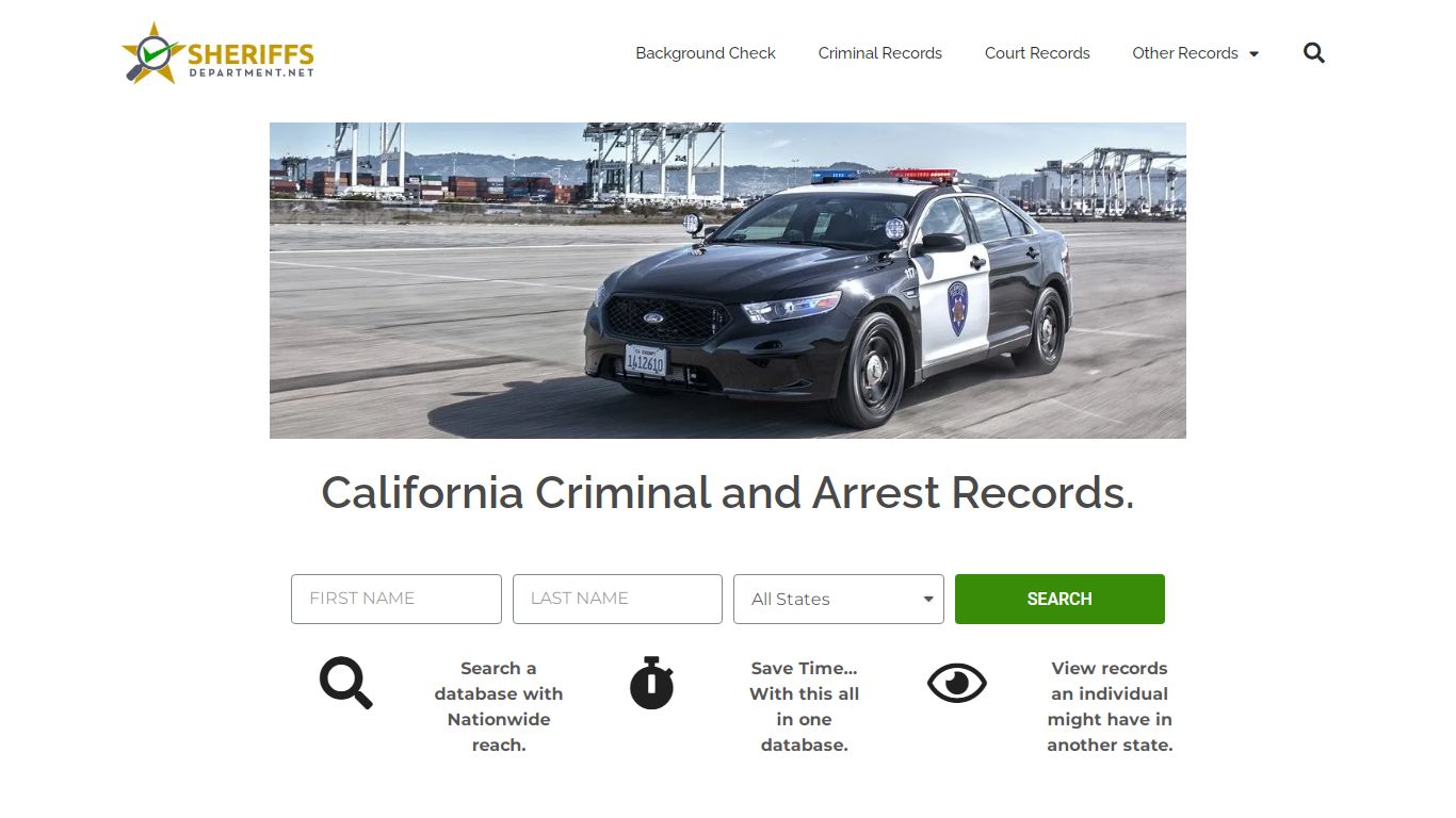 California Criminal and CA Arrest Records ...